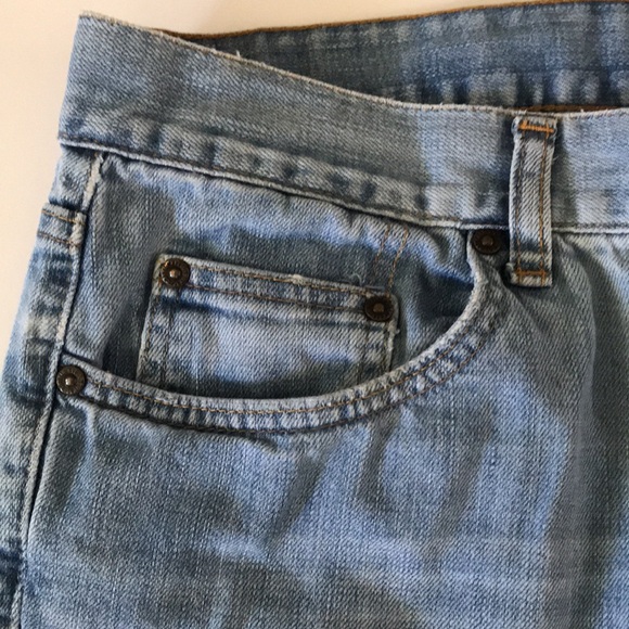 Vintage Calvin Klein Classic Faded Denim Jeans with slight boot cut leg size 12 - Picture 5 of 8